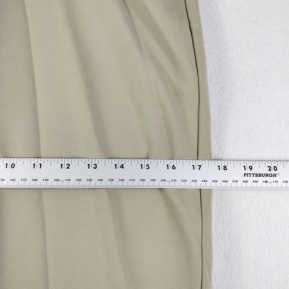 Brandon Maxwell Dress Womens 6 Silver Sage Cutout‎ Maxi Made in USA DR323FW20 - Picture 13 of 13